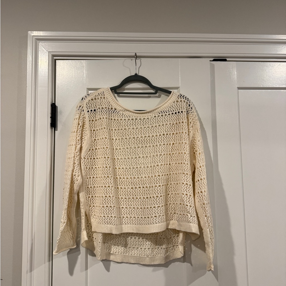 Daily Practice by Anthropologie Crochet Pullover Sweater - Picture 7 of 10